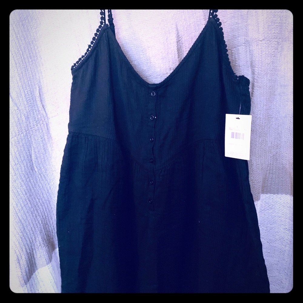 Volcom spaghetti strap romper